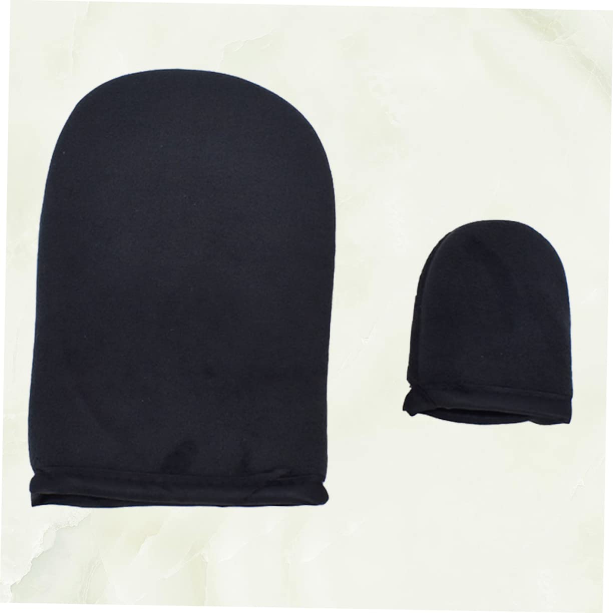 MUSISALY Self Tanning Glove Set Sunscreen Oil Sponge Gloves Face Tanning Mitt Pe Sponge Material Compact