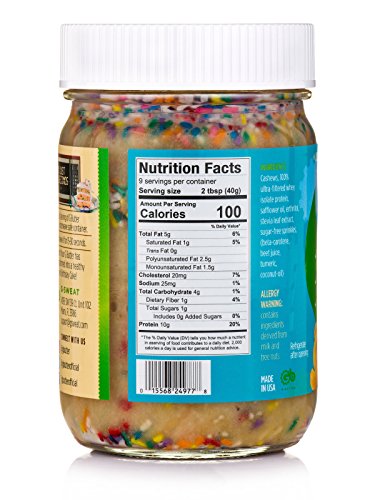 G Butter High Protein Low Calorie Spread - Birthday Cake