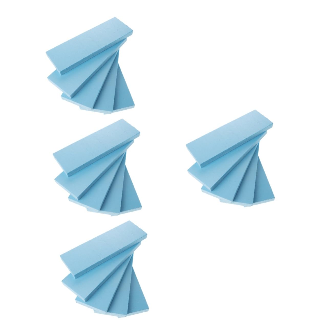 Lurrose 4piezas Foam Board Para Modelado De Dioramas De Espuma Gruesa Para Construcción De Escenas y Proyectos