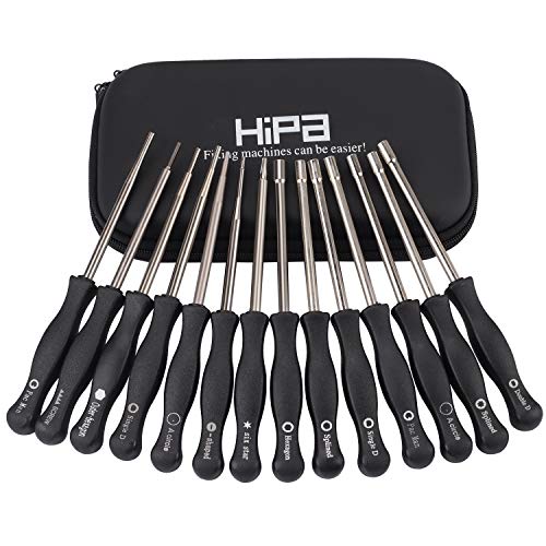 Pack-of-14 Carburetor Adjustment Tool + RPM Tachometer Hour Meter for 2-Cycle Small Engine Compatible with Poulan STHIL Echo Ryobi Troy Bilt Trimmer Leaf Blower Weedeater Chainsaw