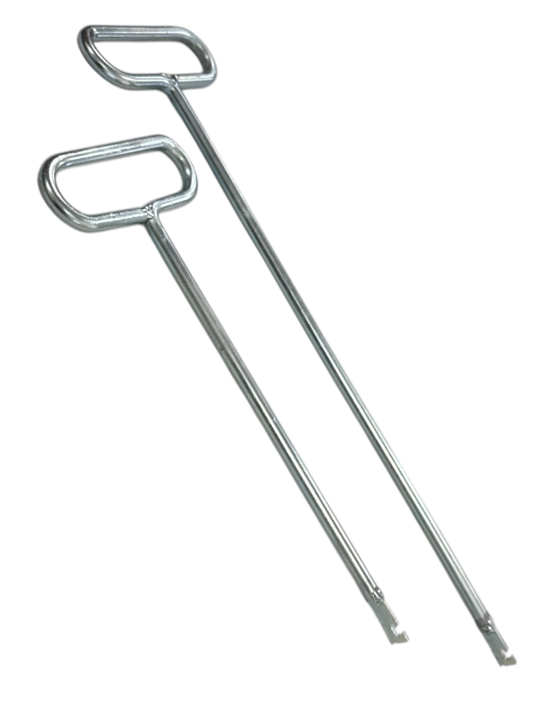 Push Industries 102.303 Exhaust Spring Removal Tool for Snowmobiles, Dirt Bikes & Motorcycles – Pull, Push & Twist Function, Full Loop Handle (13 & 19 Inch Combo)