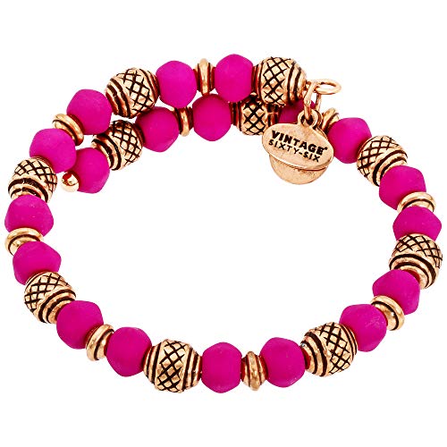 Preisvergleich Produktbild Alex And Ani Season Of Serendipity Dragonfruit Electric Wrap Bracelet V17W20RG