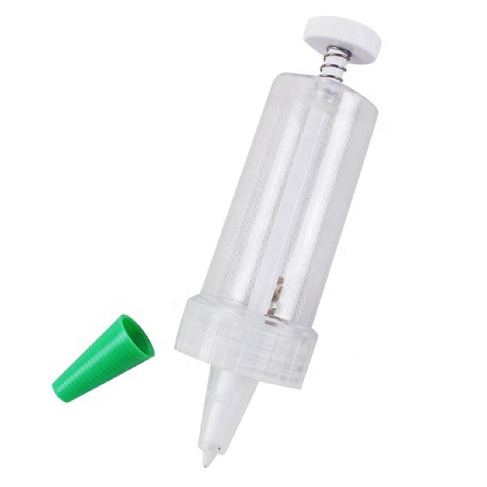 Manual Seed Sower - Portable Seed Dispenser Tool with Ergonomic Grip for Controlled Planting, Compact Seeder | Ideal for Garden Beds, Greenhouse Seeding, Vegetable Plot, Planter Setup and Home Use