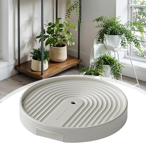 Plateau roulant rotatif à 360° ultra-robuste pour aménagement de jardin - 4