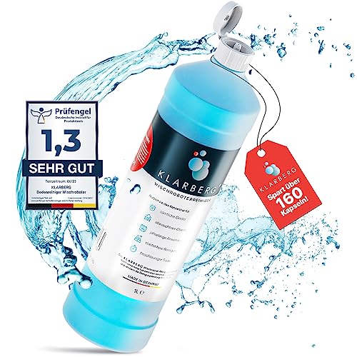 KLARBERG® 1L Bodenreiniger Wischroboter Reinigungsmittel...