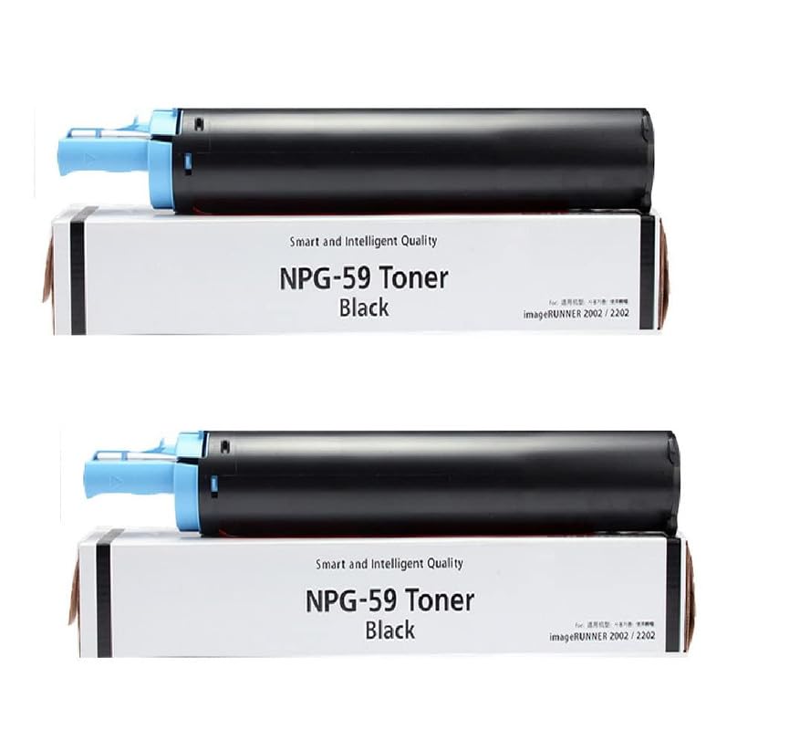 STANDARD PRINT INFOTECH NPG-59 Black Compatible Toner Cartridge for 2002, 2002N, 2002L, 2002G, 2004, 2004N, 2006N, 2202, 2202L, 2202N, 2202DN, 2204N, 2206, 2206N Printer(2-PCS)
