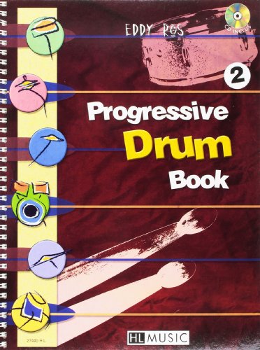  Progressive drum book 2 + cd --- batterie