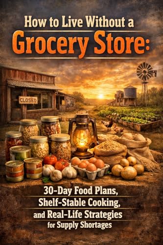 How to Live Without a Grocery Store: 30-Day Food Plans, Shelf-Stable Cooking, and Real-Life...