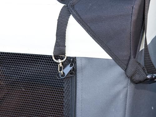 Boîte de transport Journey Kerbl plastique rigide rigoureuse pour chien de taille moyenne