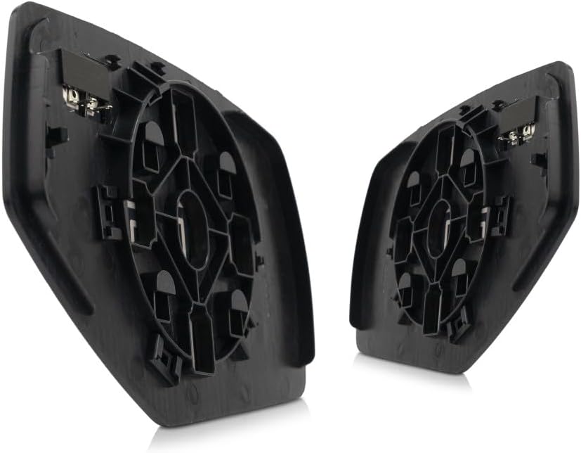 KarParts360 for Chevy Silverado 1500 2014-2019 Mirror Glass Driver & Passenger Side Pair Heated Non-Towing, w/Blind Spot Glass, w/Backing Plate, All Cab Types, Flat Glass Type GM1324145, GM1325145