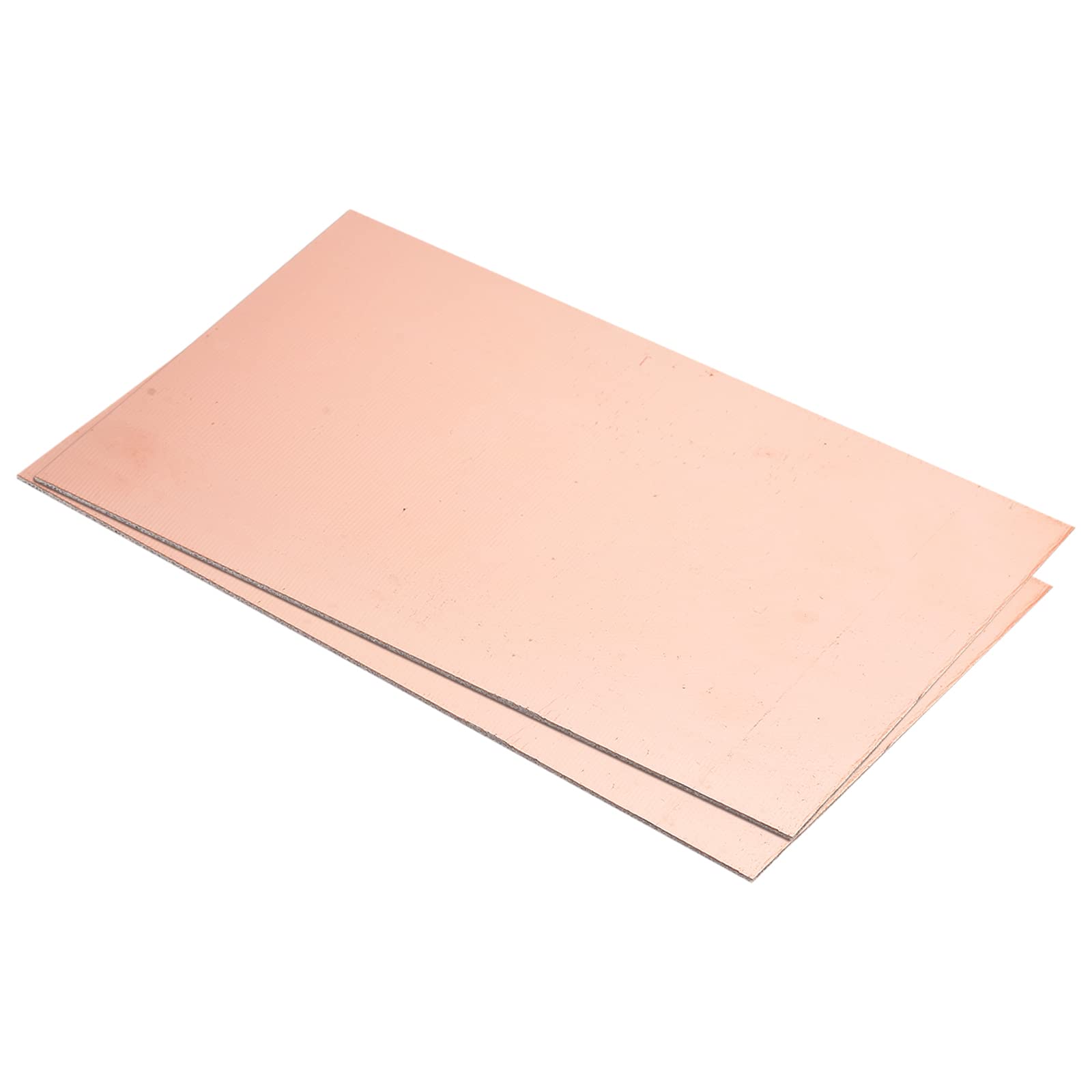 PATIKIL 180x120x1mm Rame Rivestito Laminato, 2pz FR4 Singolo-Lato PCB Circuito Scheda per Fai da Te Prototipazione, PCB Scheda