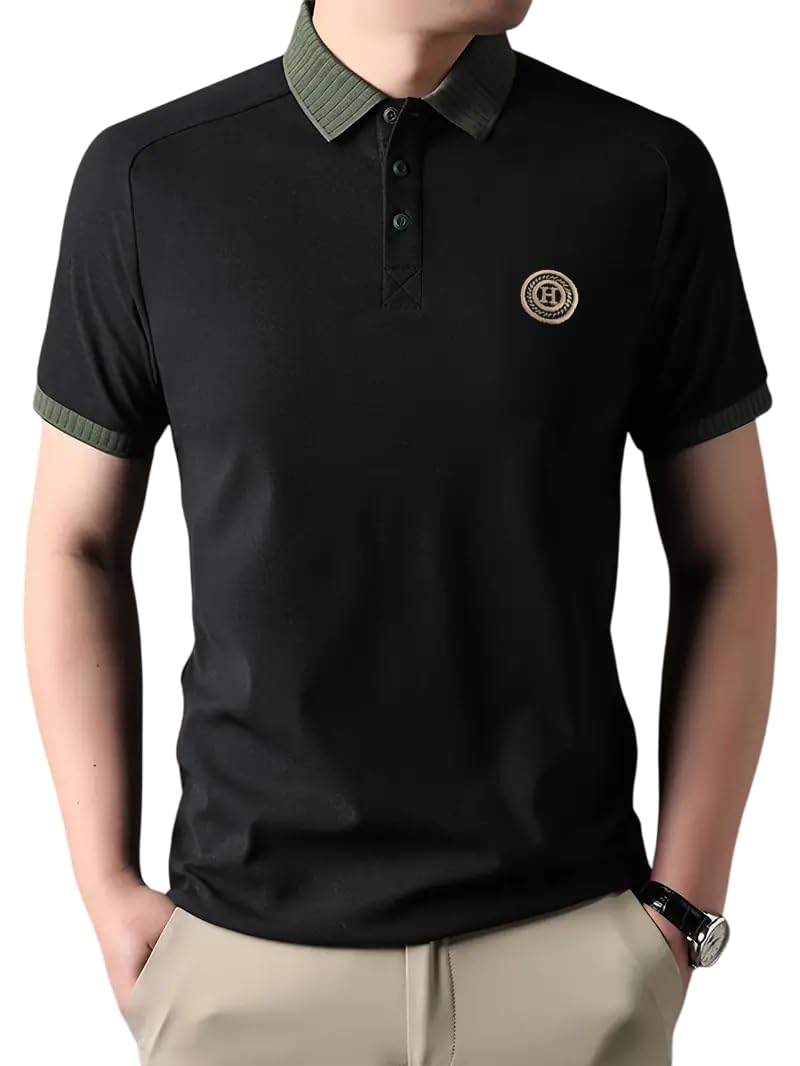 lymio Polo T Shirt for Men || T Shirt for Man || Collar T Shirt Style Men (Packs Also Available) (Polo-89-92)-picture-47