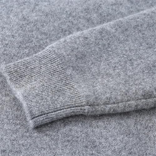 Men Cashmere Blen Sweater Warm Thickened Casual O-Neck Knit Pullovers Top Winter3