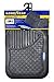 Goodyear GOD9020 Alfombra de Goma, 4 Piezas, Negro
