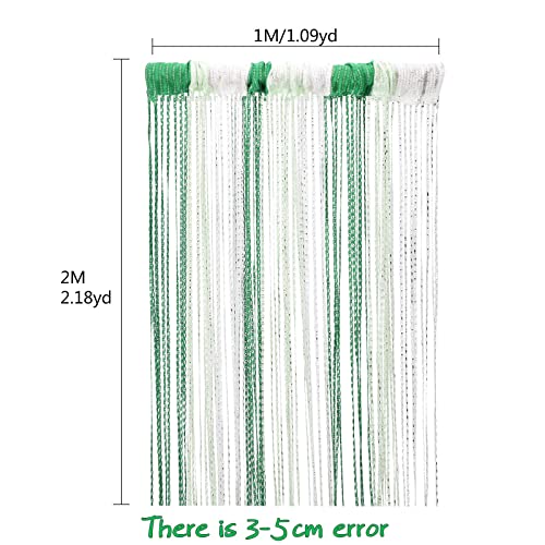 String Curtain Panel, Glitter Door Wall Window Doorways Panel Fly Screen Fringe Room Divider Blinds - Image 2