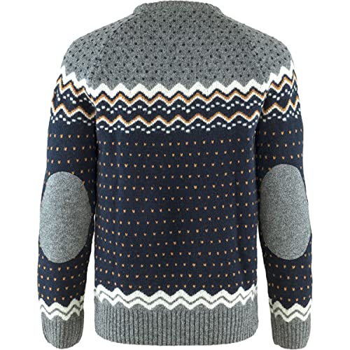 Fjällräven Herren Övik Knit Sweatshirt, Dark Navy, M