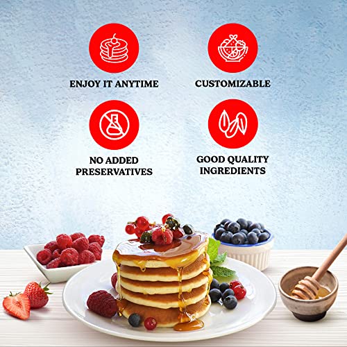 Image of Betty Crocker Pancake Mix | Instant Breakfast Mix | Waffles and Pancake Mix Powder | Original Flavour | Eggless | 250g