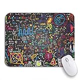 Gaming mouse pad physikalische formeln und phänomen science board mathematik physik ausbildung rutschfeste gummiunterlage mousepad für notebooks computer mausmatten