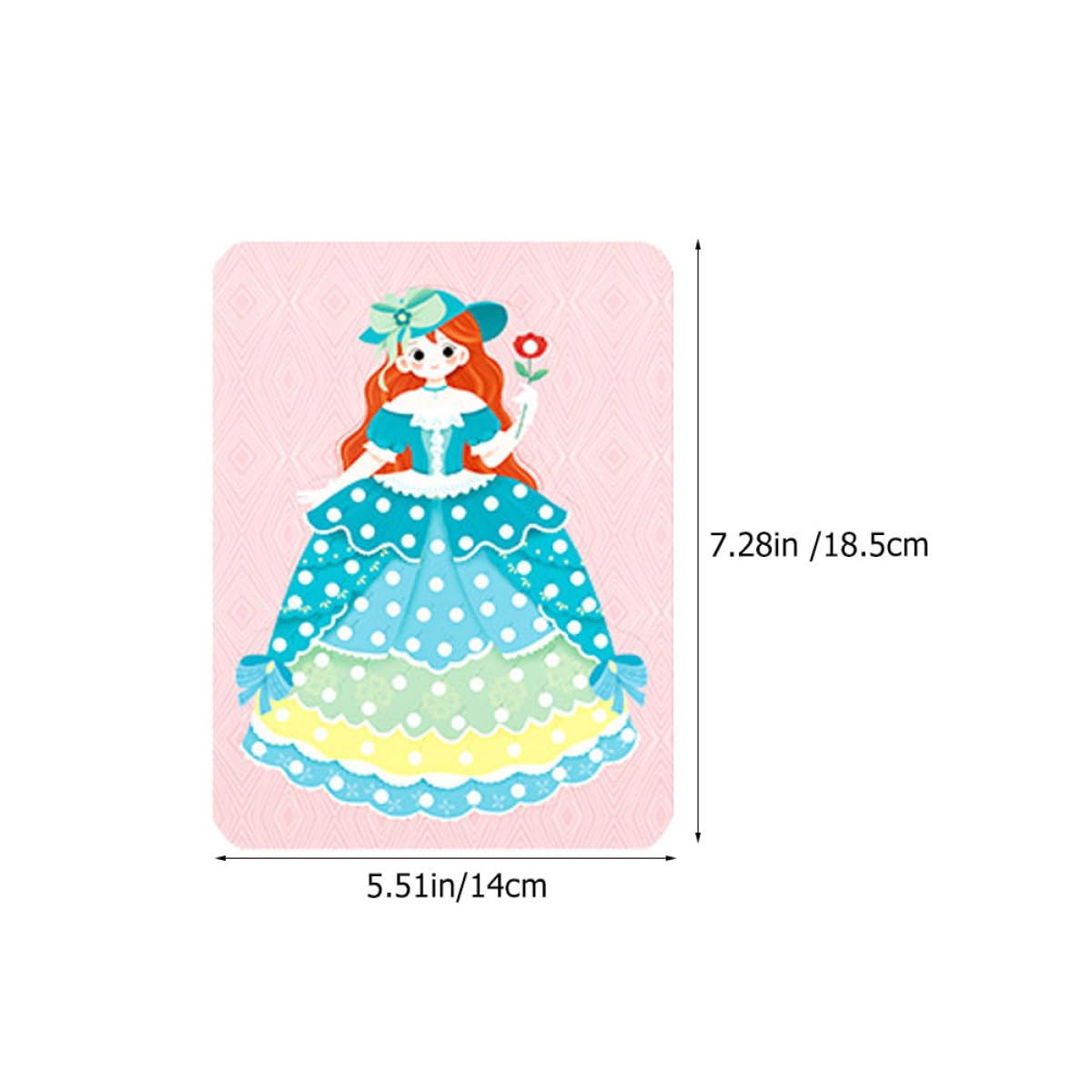 WEKAMOS Kit DIY de Pintura Punzonada para Principiantes Creativo de Manualidades Infantiles Desarrollo Motriz y Concentración Fácil de Usar y Almacenar Regalo