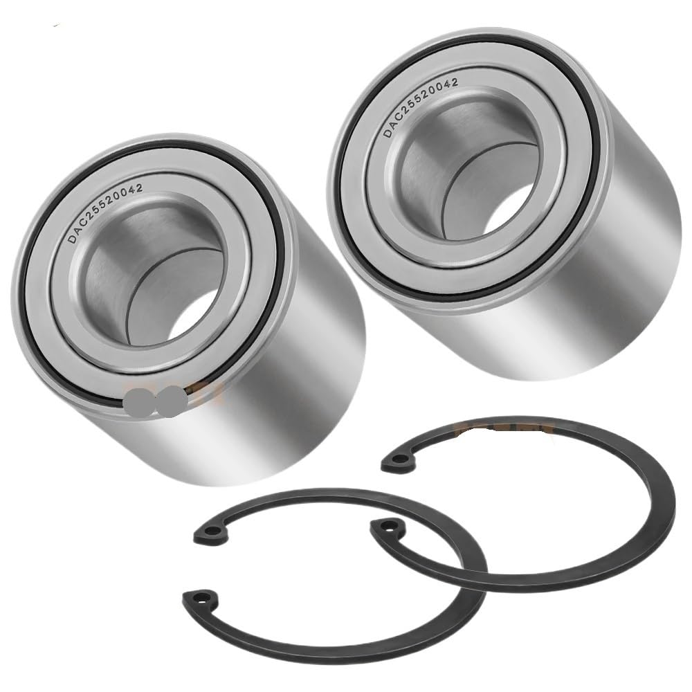 Rear Wheel Bearing Kit Compatible with Mule 3000 3010 3020 4000 4010 2510 Brute Force 750 650-4x4i Teryx 750-2Seater KAF620 KAF950