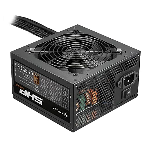 FUENTE DE ALIMENTACIÃ“N SHARKOON NETZTEIL SHP BRONZE 700W 80 PLUS BRONZE NEGRO