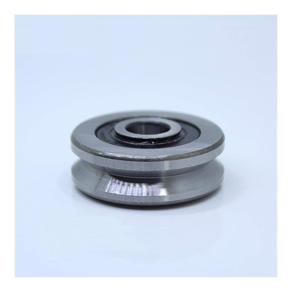 Cuscinetti a rulli V124219 Cuscinetto a sfere sigillato con scanalatura a V 12x42x19mm for puleggia V4/4 5/4 6/4 7/4 8/4 for guida di scorrimento(124219V9 4 2PCS)