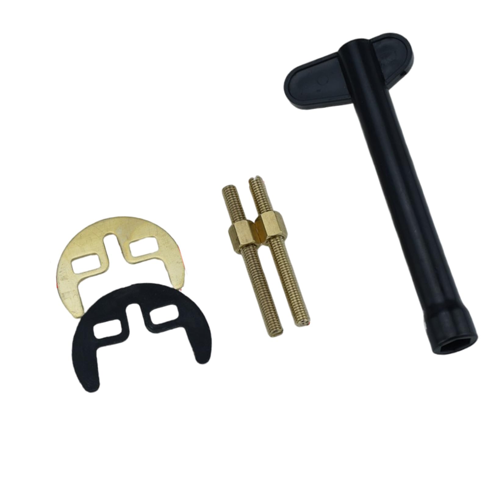 Lujiaxi Copper Double Hole Resistant Faucet Gasket Set With Stainless Steel Or Copper Construction For Plumbing Fixtures Maintenance Faucet Wrench Set Stainless Steel Copper
