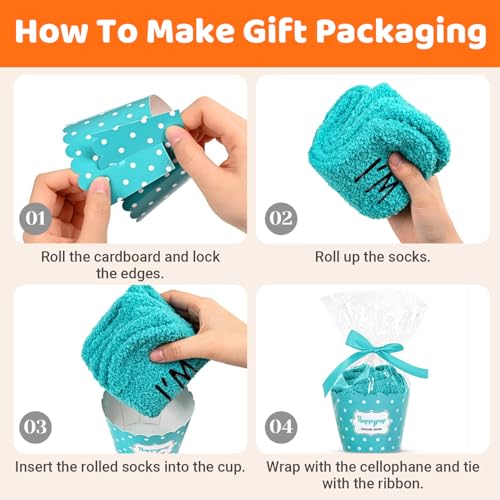 HAPPYPOP 30th Birthday Gifts Ideas for Men - Socks for 30 Year Olds Women4