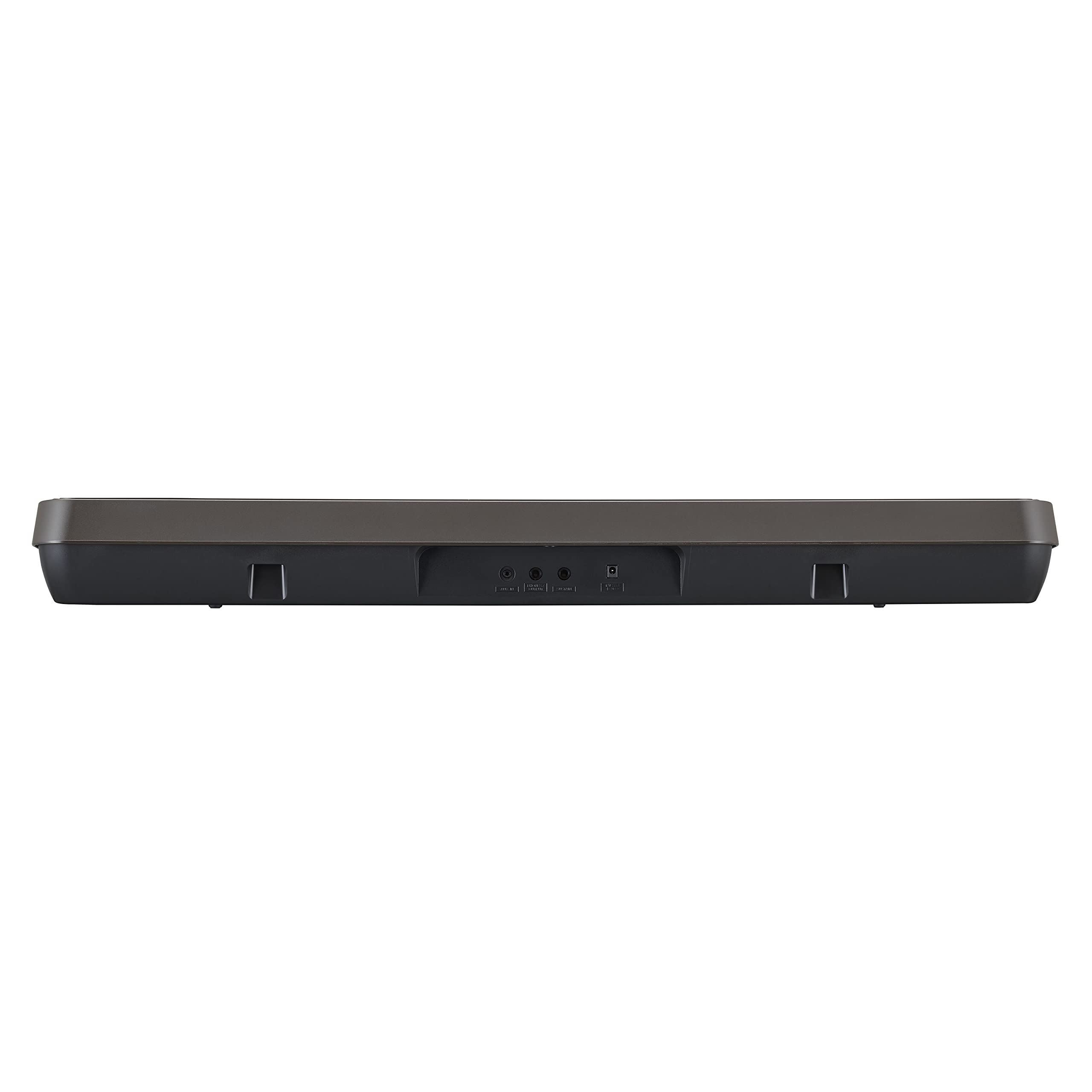YAMAHA Digital Keyboard PSR-E360DW, Tastiera Digitale Portatile Ottima per Principianti, Design Compatto ed Elegante, con 61 Tasti Sensibili al Tocco e Funzioni di Apprendimento, Nero Acero