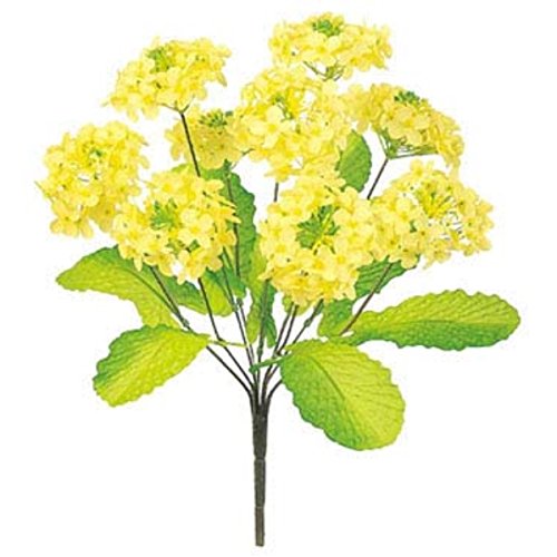 菜花ページ Amazon｜菜の花ブッシュ L *9 FLB0855L 菜の花 ナノハナ なのはな 造花