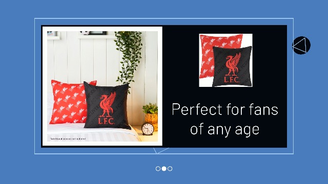Amazon.com: Liverpool F.C. Square Cushion Covers, 39 x 39cm Bed