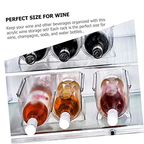 Soporte acrílico para vino Garneck 8 piezas miniatura 4