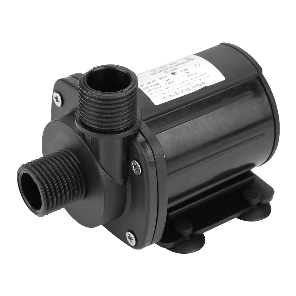 DC 24V Bomba de agua sumergible sin escobillas 2000L/H -20℃ -90℃, Bomba sumergible