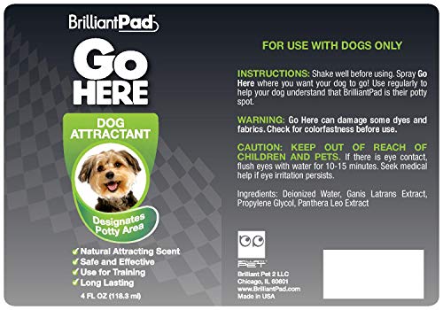 image for BrilliantPad 'Go Here!' Dog Attractant Spray | Dog & Puppy Training Ai