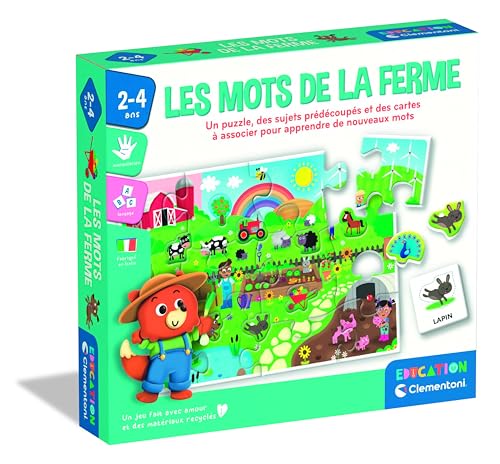 Les mots de la ferme Clementoni Jeux - vue 4