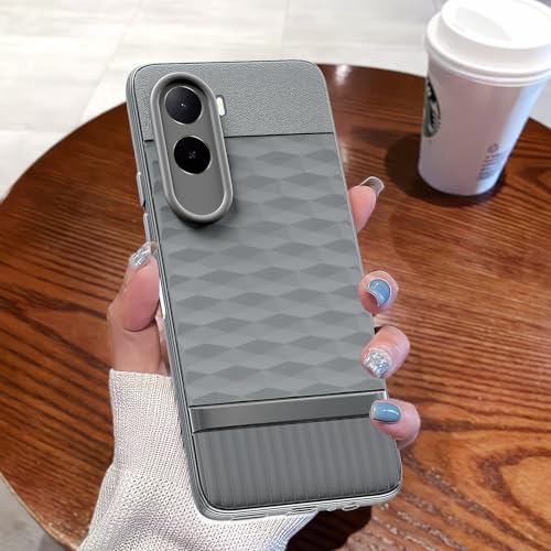Image of Outlouders Back Cover for Mi Redmi A7 Pro /Poco C85x 5G | Full Camera Protection | TPU Soft Flexible Shockproof Bumper Case (Grey)