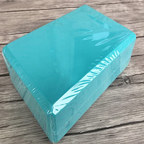 KIMISS Deportes Yoga Block Fitness Block Eva Eva Gym Ejercicio Deportes Yoga Fitness Block Espuma Ladrillo Herramienta de Entrenamiento (Gris) (Azul Claro)