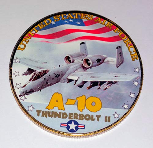 Air Force A-10 Thunderbolt II Fighter Challenge Art Coin
