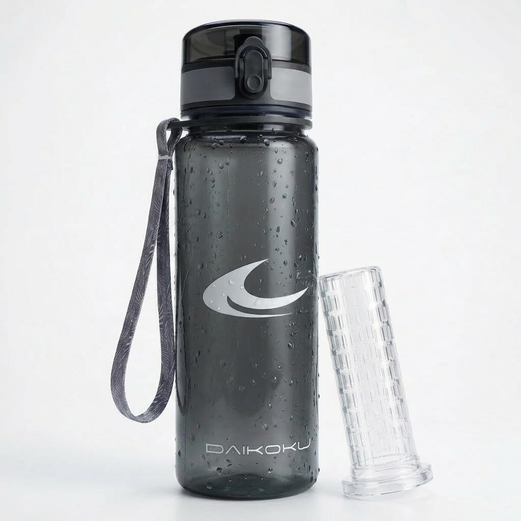 DAIKOKU Sports Water Bottle – Size 750 ml – BPA Free – Colour Grey