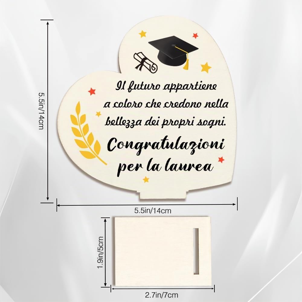 Regalo Laurea Donna,Regalo Laurea Uomo,Regali Per La Laurea Originali Natale,Idee Regali Per Figlia Nipote,Bomboniere Laurea Medicina Economia