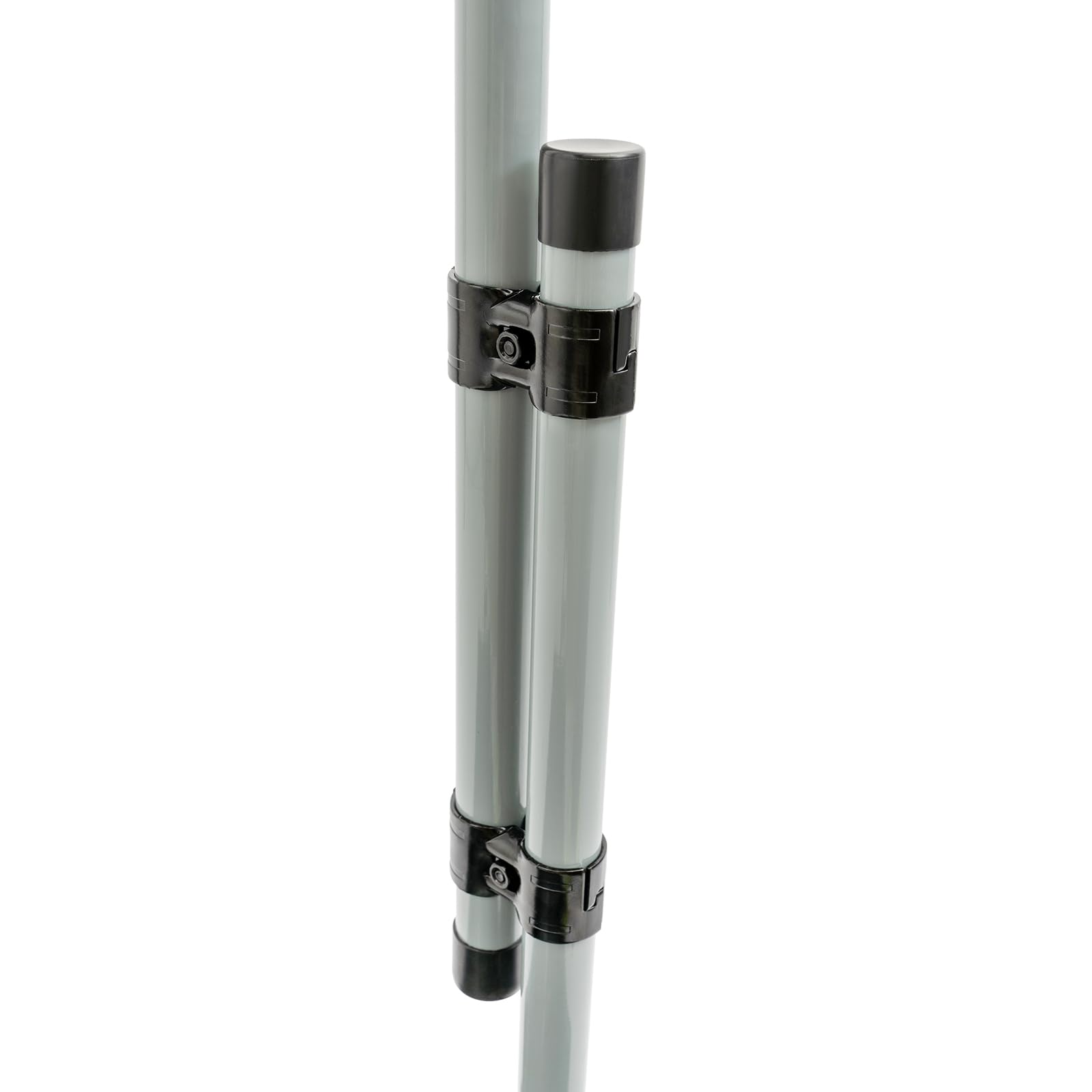 Soporte para fregona extraíble, soporte para escobas, almacenamiento para dispositivos de limpieza, altura 75-125 cm, carrito de limpieza móvil, soporte para utensilios de jardín, soporte para escobas