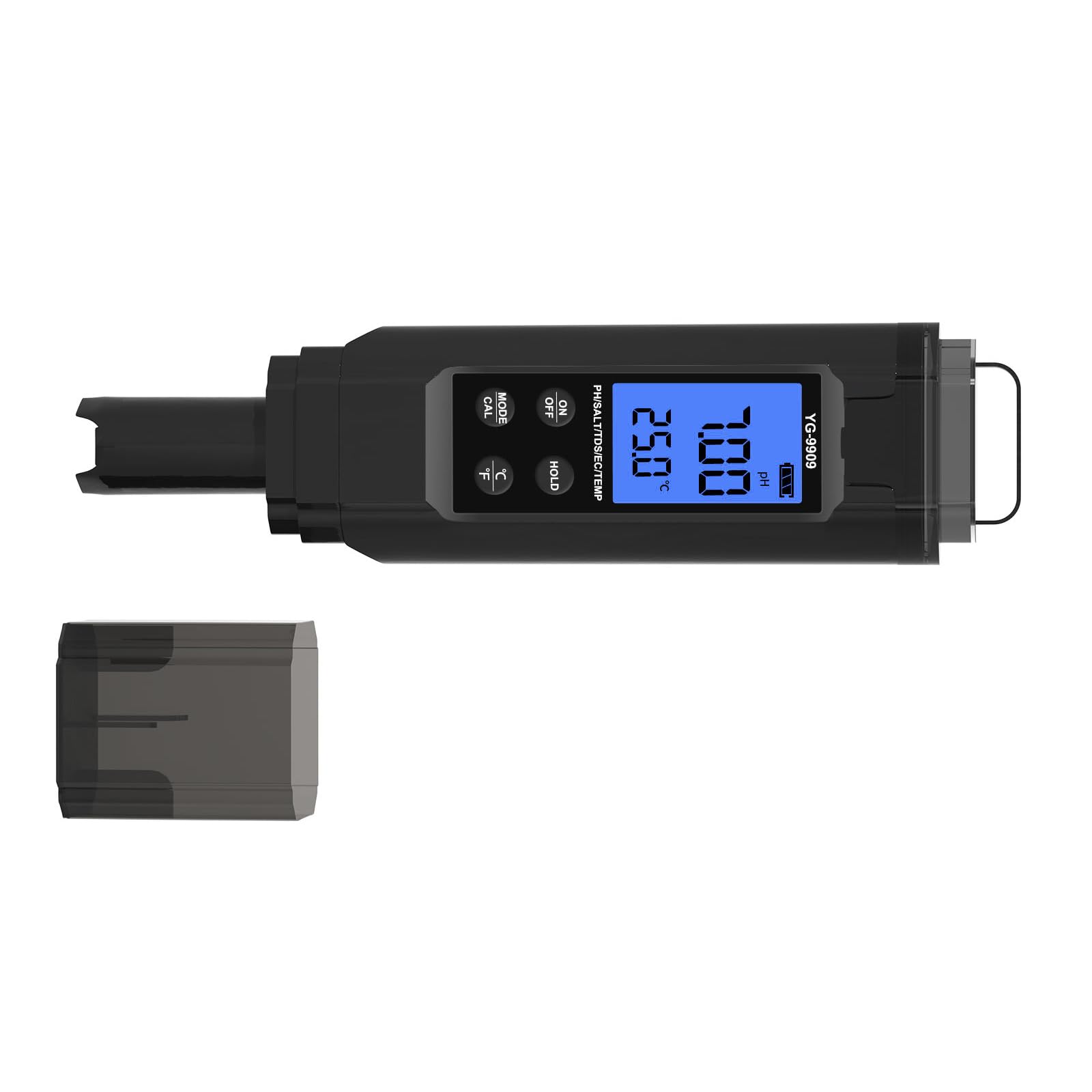 Digital Water Analysis Tool with Salinity for Aquatics Farming Gardening Salinity Aquatics Farming Gardening