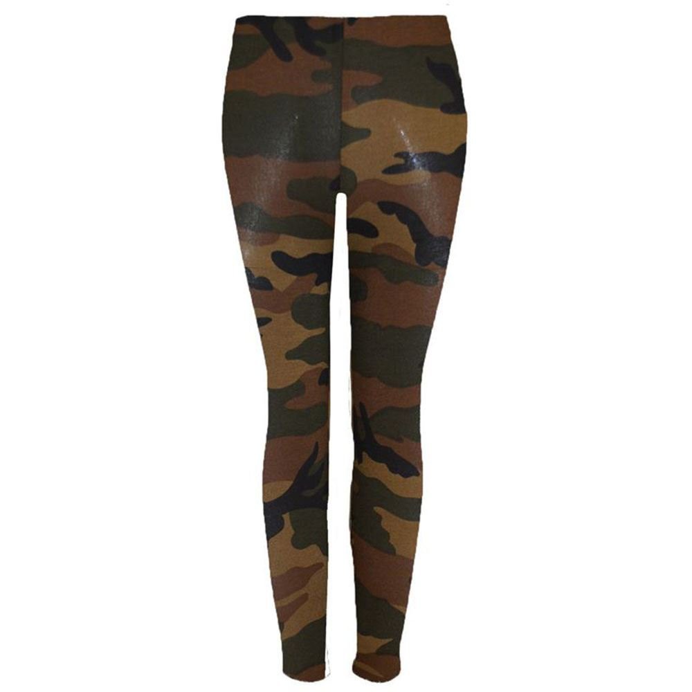 janisramone Womens Ladies New Printed Skinny Full Length Leggings Sexy Stretchy Trouser Pants