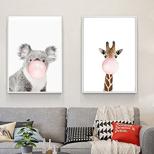 TOOGOO Kawaii Animale Koala Nordic Pittura della