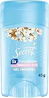 Desodorante em Gel Antitranspirante Secret Proteção de Algodão 45g
