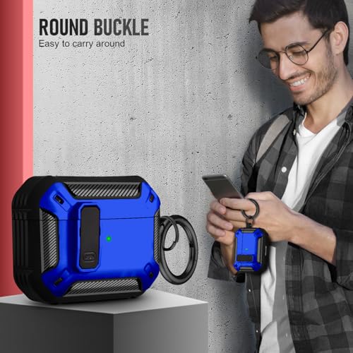 Image of Compatible with Airpods Pro 3 Case(2025),for Airpods Pro 3rd Generation Cases Cover with Keychain Cleaner Kit Soft Silicone Shockproof Cover for Women Men
