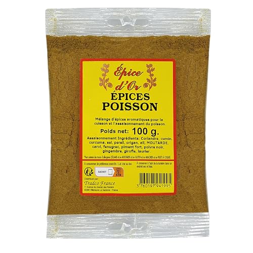 Epice Poisson - Epice d'Or, 100% Naturel, Sans Additifs, Sans Arôme Artificiel, Sans Conservateur