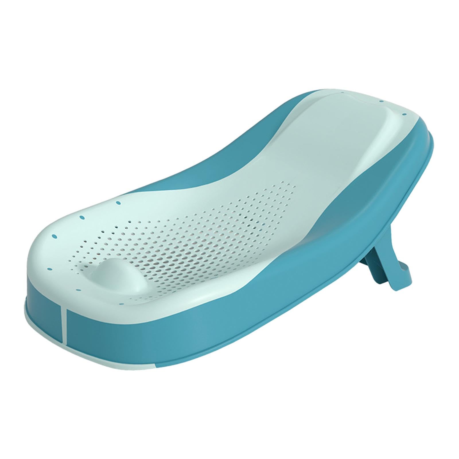 ILSMYSUTRA Bath Support Portable Bath Tub Lying Support for Travel Bathroom 0-12 Months Dark Green-image-36