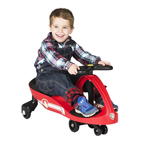 PAW Patrol - The Original PlasmaCar by PlaSmart Inc. - Marshall – Red, Ride On Toy, Ages 3 yrs and up, No batteries, gears, or pedals, Twist, turn, wiggle for endless fun - Thumbnail 6