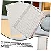 Angoily Loose Leaf Notepad Tabs Binder Tabs 12 Sheets of Index Dividers for Binder Fine Details for Quick Reference